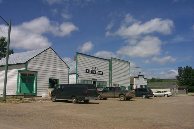 Main Street, Big Beaver, Saskatchewan.