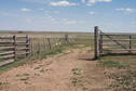 #8: Looking east from the corral near the confluence.