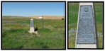 #9: Fourth Meridian Monument beside the Trans-Canada Highway.