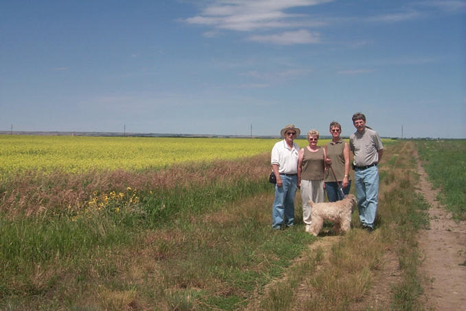 The confluencers ... Grant, Gladys, Carolyn, Alan and Max