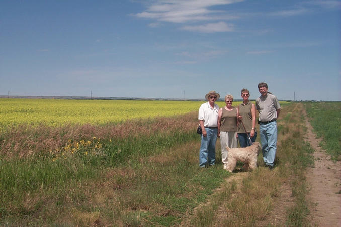 The confluencers ... Grant, Gladys, Carolyn, Alan and Max