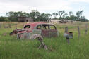 #7: Abandoned farm yard near the confluence.