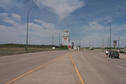 #8: Yellowhead Highway heading west out of Lanigan past their one remaining grain elevator.