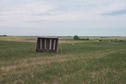 #7: We think these are bee hives situated just east of the confluence.