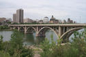 #6: On our way we passed through Saskatoon, the city of bridges.