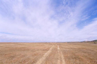 #1: The view north from the confluence.