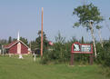 #7: Welcome sign at Loon Lake. "Playground of the North".