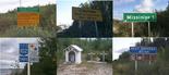 #10: Signs and shrines along the CANAM Highway.