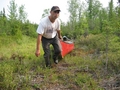 #12: Uwe with Canoe