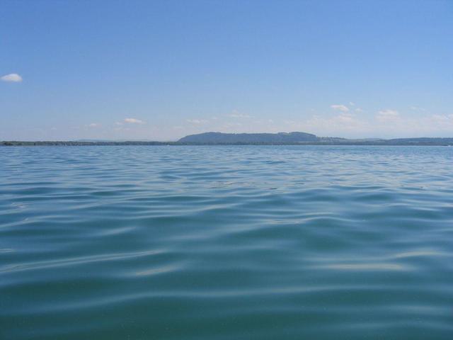General view of the confluence: bearing 90 degrees