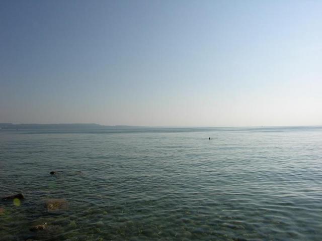 View to the confluence point / Blick zum Confluence Punkt