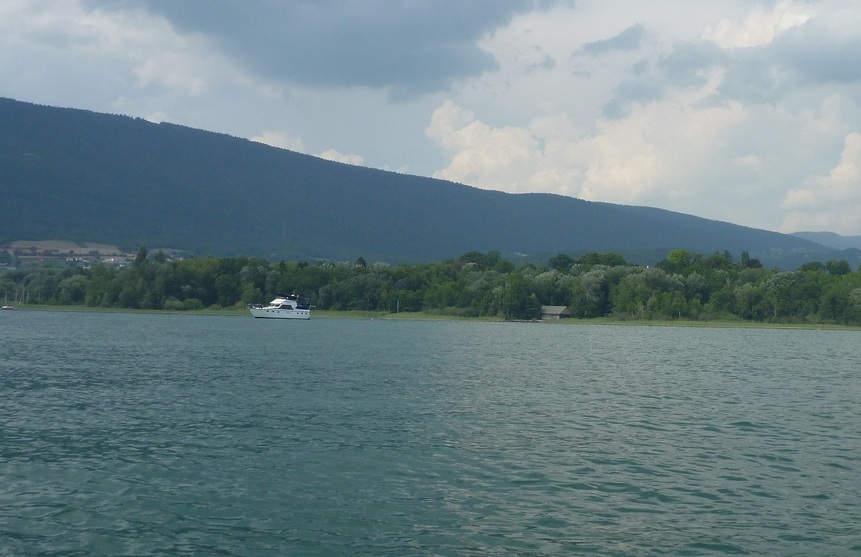 View of the coast from the confluence