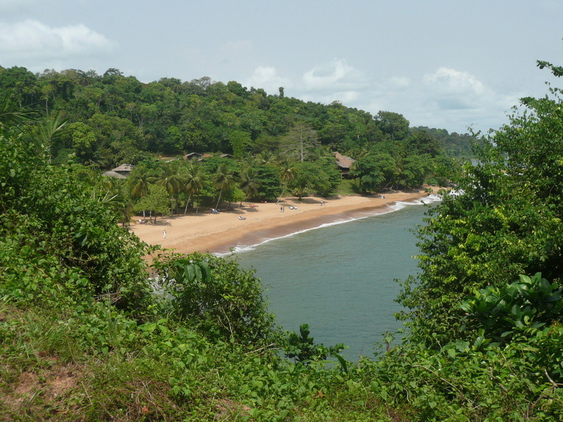 Nice beach close to the Confluence