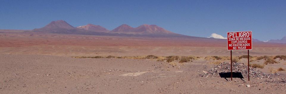 View of the confluence from 10.1Km facing ESE