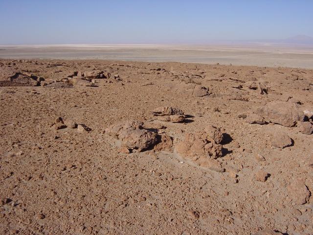 Looking southwest towards Atacama Salt Flat
