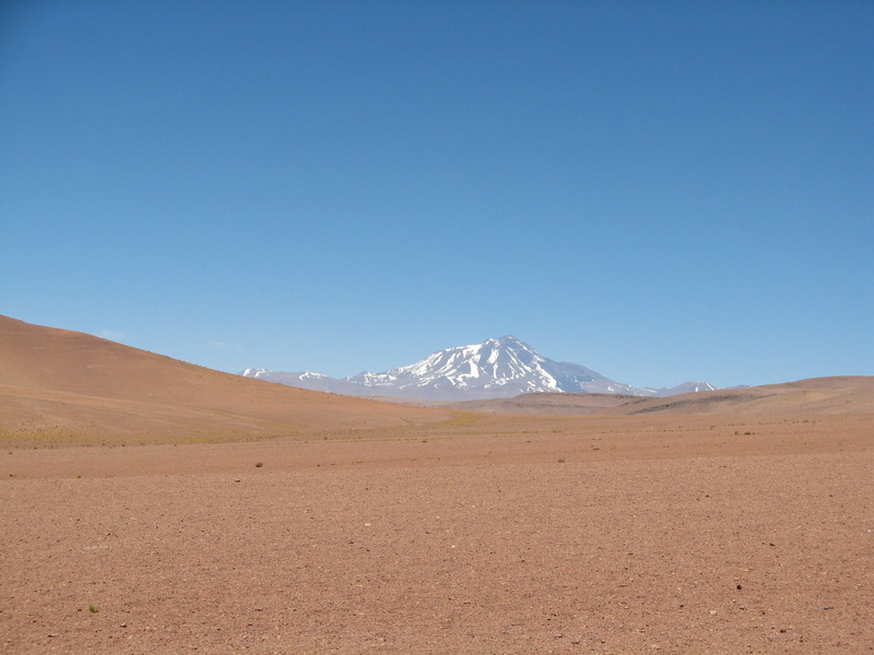 On the way to the Confluence - Llullaillaco Volcano to the northeast