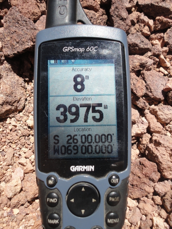 Photo of GPS at the Confluence