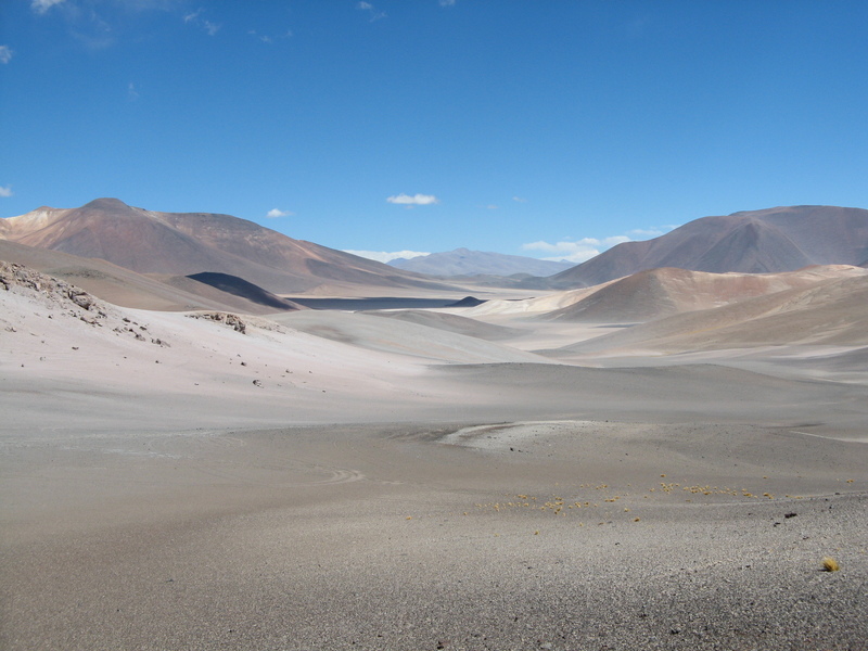 View of Altiplano between the Confluence and camp.