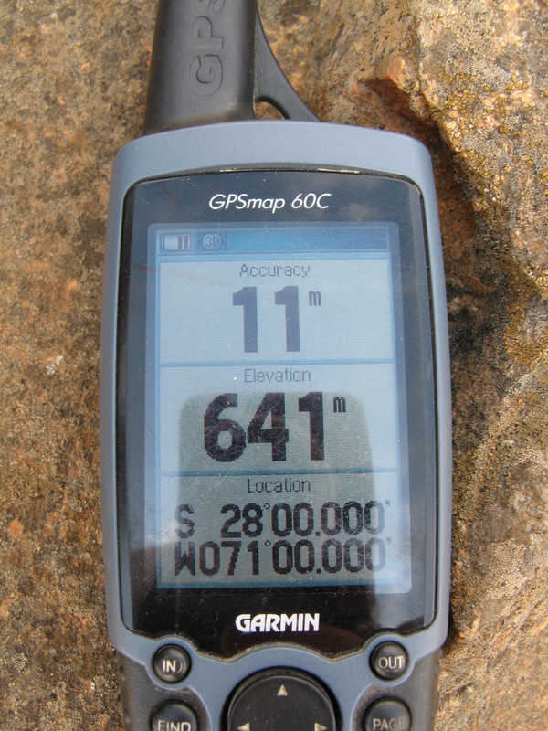 GPS Photo at the Confluence