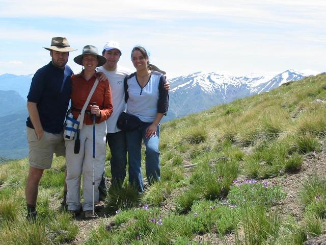 Iain; Cat; Salvador, Francisca at the confluence