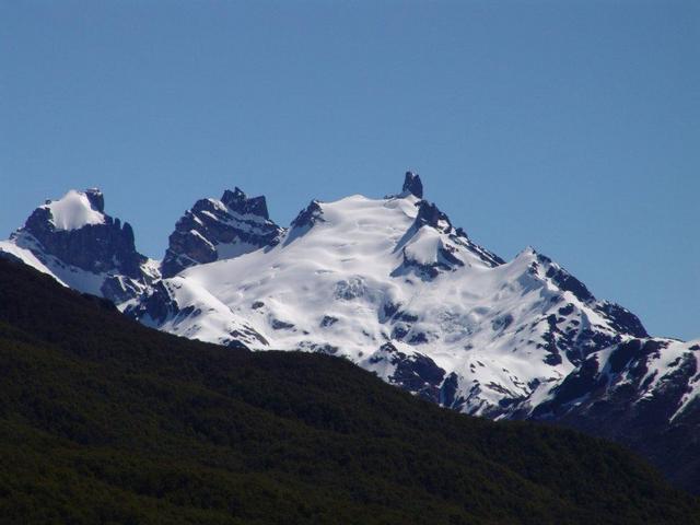cerro castillo, highest peak on the area