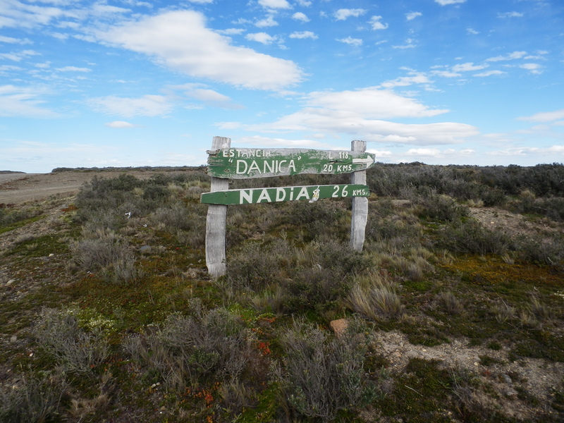 Signpost at the Turnoff