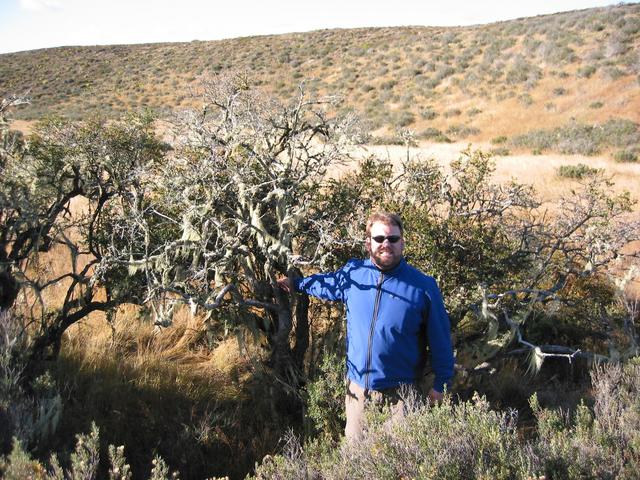 Jon standing at confluence