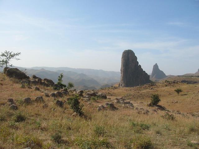 Landscape around Roumsiki