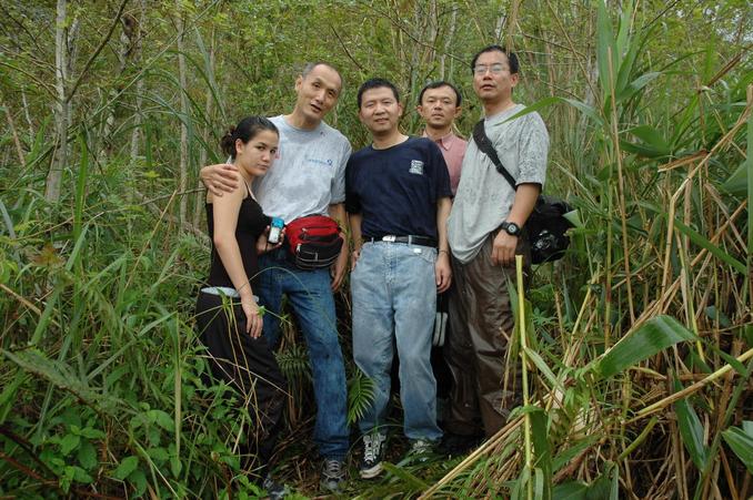 Line Hunters - wet and under constant attack by leeches