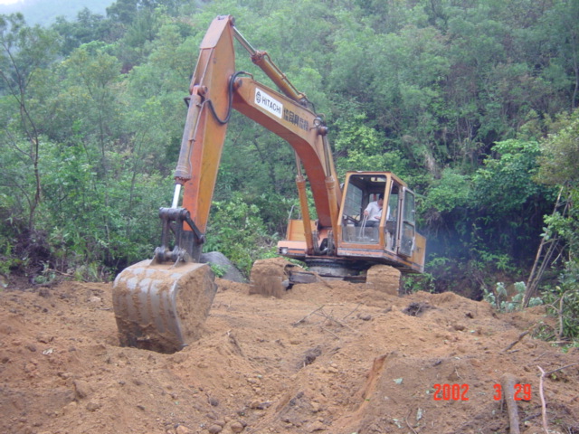 Clearing land for cultivation