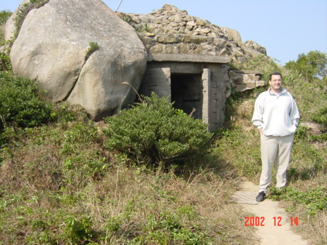 Manmade caves, used during the War of Resistance Against Japan.