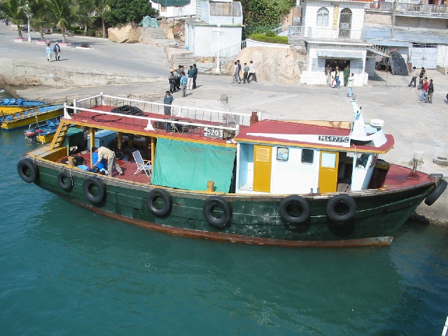 Fishing boat we almost succeeded in hiring.