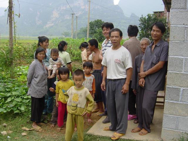 Members of the Xiahua Production Team of Wanliang Village, Disu Township