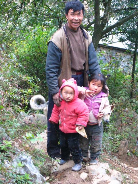 The Farmer's Family living on the Confluence Point