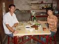 #9: Lunch with Fan Guangmei (left) and Wei Jinying at their home in Xiadun Village