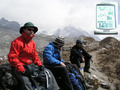 #10: Dave, Tim, and Mani rest at 16,000’  elevation, just 10 miles and one mountain range from 28N 87E.
