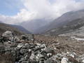 #9: Looking back down the Chhukung Valley towards Dingboche.