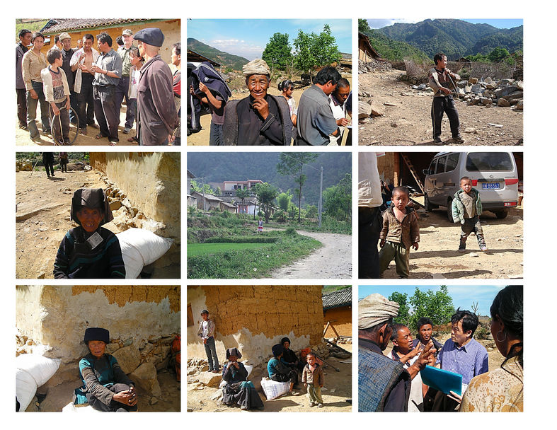 The people of Shang Ma Peng Cun.