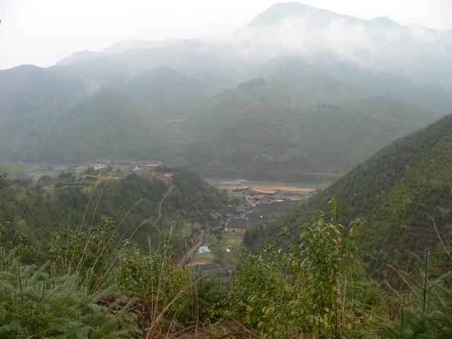 Facing north: Antian Village and the Badu River