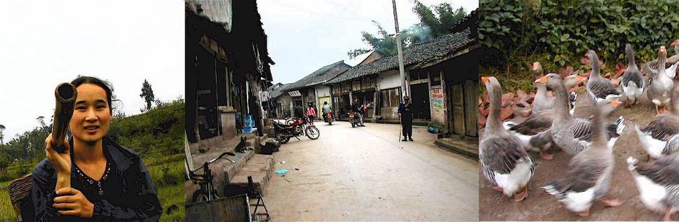 Scenes from Maoqiao the village 1.5 km from the confluence