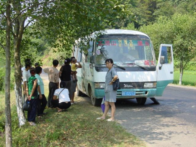 Passengers trying to keep cool