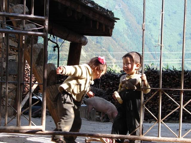 Kids act goofy all over the world!