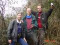 #3: At the Confluence Point group photo (left to right) Targ Parsons, Richard Jones, and Peter Cao