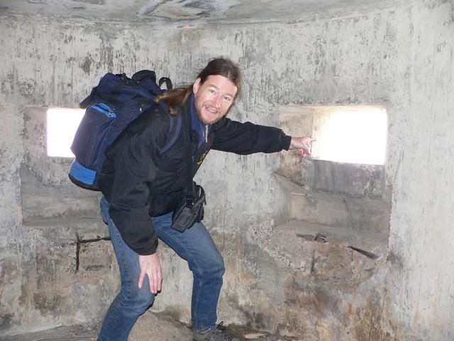 Targ inside the pillbox