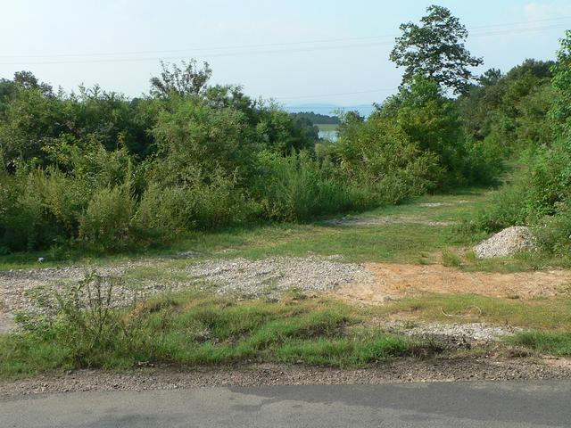 Track entrance 485 metres due south of confluence.