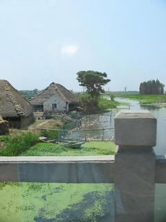 #1: Duck farm about a mile from the confluence.