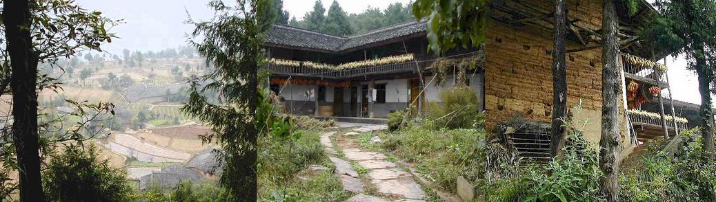 House at the confluence and the views in the area