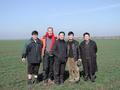 #8: The hunting party – Michael on the left, Ray in orange, Dr. Wang from Hefei in the center and Dr. Wang of Lin Quan County