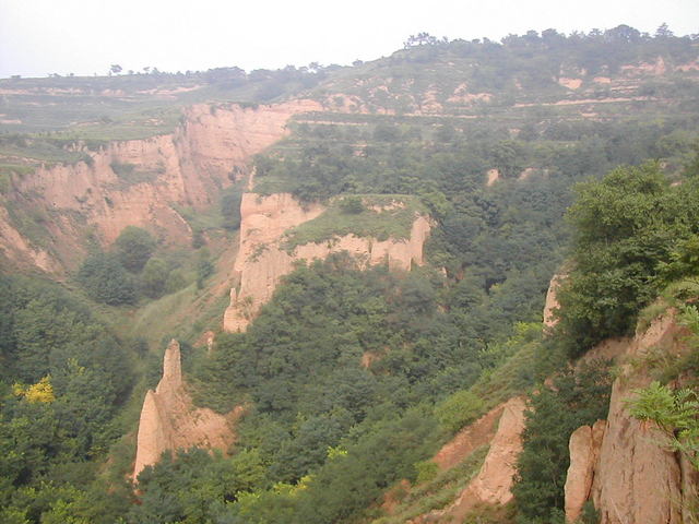 Photo looking east from the Confluence Point