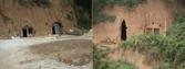 #5: Cave dwellings - an office and a home and a home with a guard dog